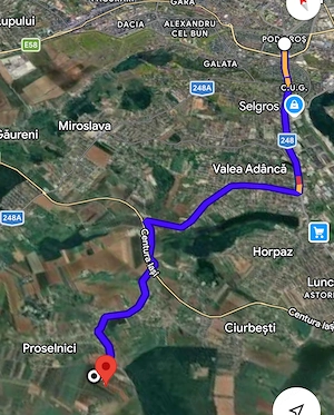 Pers. Fizică. Teren 1,7 ha Miroslava   Proselnici, zonă în dezvoltare. - imagine 2