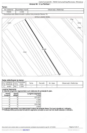 Pers. Fizică. Teren 1,7 ha Miroslava   Proselnici, zonă în dezvoltare. - imagine 6