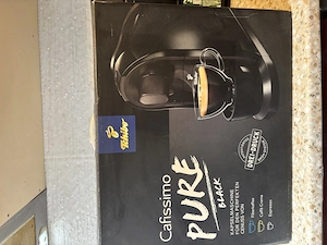 Espressor Tchibo Cafissimo PURE Black - Capsule, nou, nefolosit