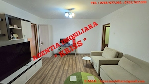 Apartament 2 Camere BANAT Confort 1 Semidecomandat Etaj 1 Mobilat Și Utilat Liber - imagine 3