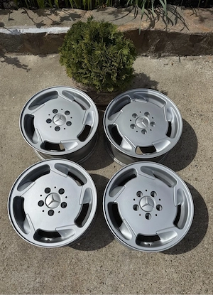 Jante RETRO Originale Mercedes W202, W124, in stare buna, livrare cu verificare - imagine 4