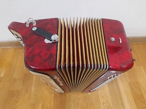 Acordeon Armonica cu butoane - imagine 4