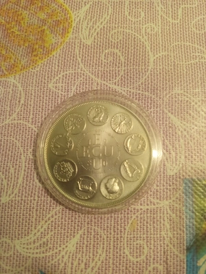 moneda  argint 