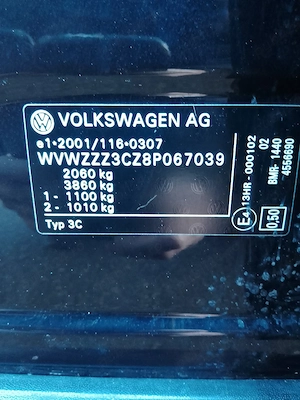 Vind Passat b 6 DTI 2.0 170c.p.   - imagine 5