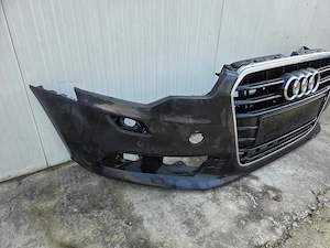 Bara fata Audi A6 C7 4G Facelift Plus Grila Centrala - imagine 4