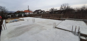 Teren 760 mp Bradești cu fundație turnată și utilități- gata de construcție