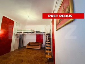  Garsonieră spațioasă, tip duplex, în centrul istoric al Brașovului 