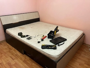 set mobila dormitor + pat  - imagine 5