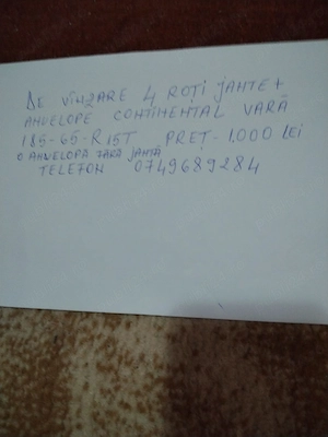 Vand Cauciucuri + Jante Continental - imagine 5