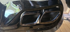 Vand bumper Mercedes complet cu set ornamente AMG