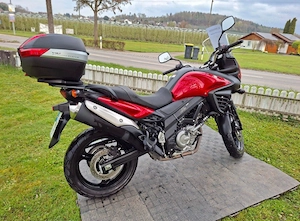 Suzuki V-Strom 650 || 7.500 km - 100% reali || 2015 || Top Case - GIVI Monokey V47 || 70 cp || TOP - imagine 3