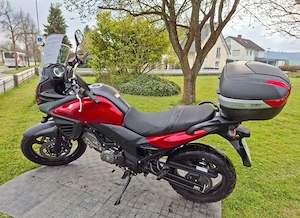 Suzuki V-Strom 650 || 7.500 km - 100% reali || 2015 || Top Case - GIVI Monokey V47 || 70 cp || TOP - imagine 4
