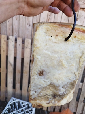 slănină afumată de vânzare 