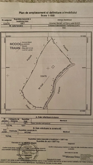 Teren intravilan 1.28ha Remeti–perfect pensiune/cabane, zonă turistica - imagine 9