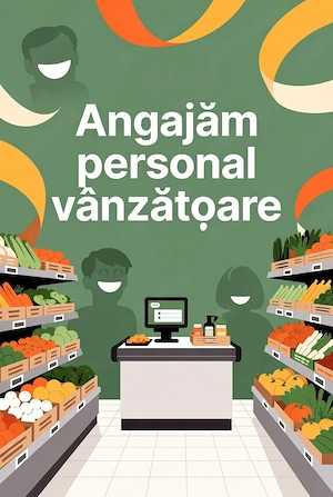 Angajam Casier Lucrator comercial