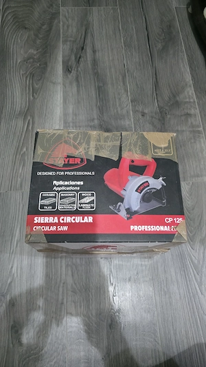 Fierastrau circular, Stayer CP 125, 1400 W, 12000 rpm, 110 mm