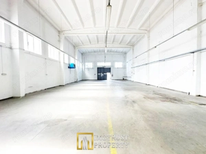 Hală industrială de închiriat 674 mp, 7 m înălțime – Arad centru