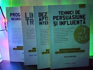Limbajul trupului, Programarea neurolingvistică, Dezvoltarea aptitudinilor, Tehnici de persuasiune
