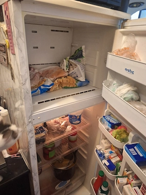 frigider. cu congelator combina frigorifica nofrosr