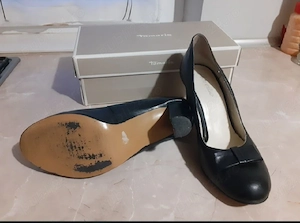 Pantofi cu toc Marelbo din piele - imagine 3