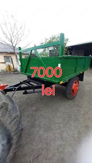 Remorca basculabila pe o axa - imagine 3