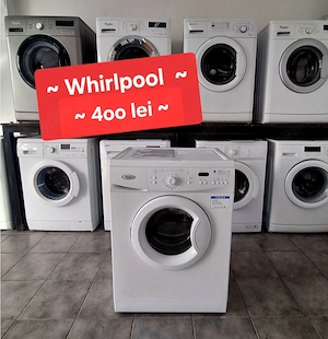 masină de spălat rufe automată Whirlpool. 