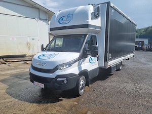 Iveco Daily 50C18 - prelata- import - 2 unitati disponibile - platforma 6m lungime - imagine 2