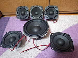 Set 5.1 difuzor Samsung Bass subwoofer sateliti 130W real power