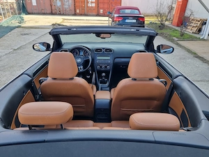 VW Golf 6 Cabrio - 1.4 TFSI  - 2012  - 142.000 km reali si verificabili - imagine 3