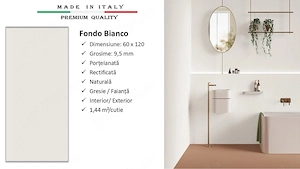 Stoc - Gresie Faianță      Made in Italy     