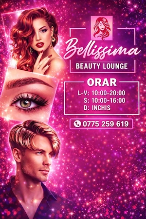 Salon de înfrumusețare cauta colegi 