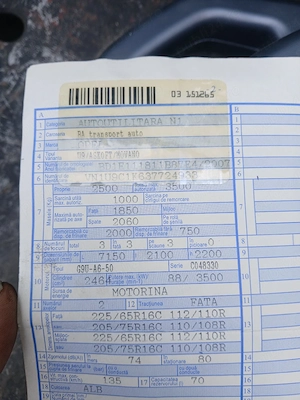 Opel Movano  platforma auto - imagine 2