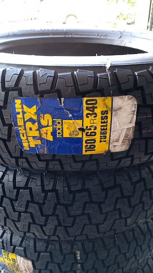 Vând 4 cauciucuri Noi Oltcit TRX 160/65 R340 Michelin