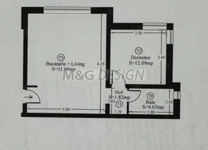 Apartament 2 camere Giroc,Calea Timisorii. - imagine 4