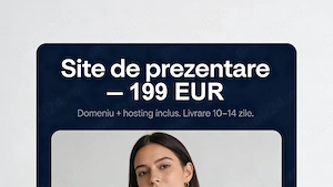Site de prezentare pentru afacerea ta   prețuri corecte, livrare rapidă