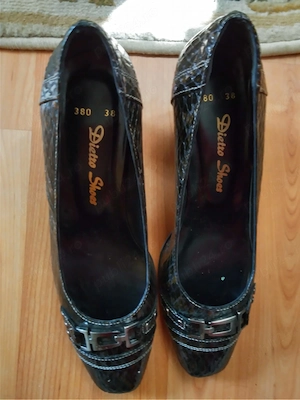 Pantofi dama din piele Dietto Shoes, masura 38