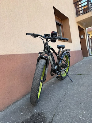 Bicicletă electrică LANKELEISI XC4000 1000W   stare excelentă, baterie foarte bună