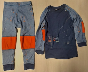 Set termic Helly Hansen, cu merinos, masura 104 (4 ani)
