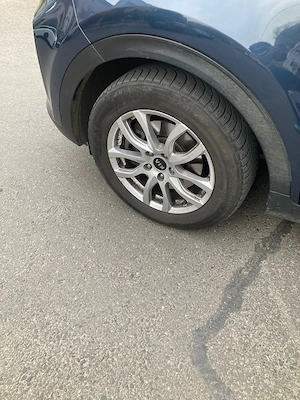 Vand set 4 jante aliaj 17" Kia Sportage 2020 + anvelope iarna - imagine 2