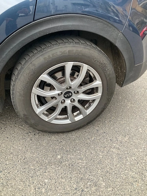 Vand set 4 jante aliaj 17" Kia Sportage 2020 + anvelope iarna