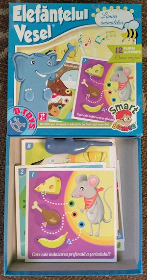 Elefantelul vesel - Lumea animalelor, D-Toys