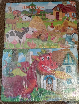 Set 2 puzzle de 24 piese Puzzle Games