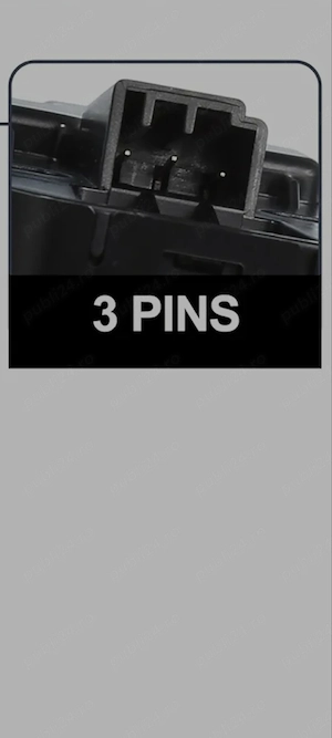 întrerupător pentru geamuri electrice compatibil cu modelele Volvo S60, V60 și XC60.  - imagine 2