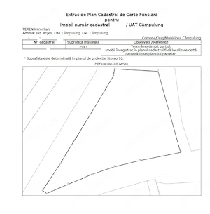 Câmpulung Muscel, Cretisoara, teren intravilan 2946 mp, deschidere 150 ml,  - imagine 9