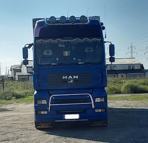 Ansamblu MAN TGA 480 și Semiremorcă WIELTON