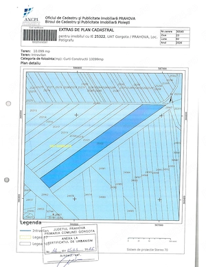 10.100mp Teren Construcții Intravilan Potigrafu, Deschidere 31m Direct La DN1,  - imagine 8
