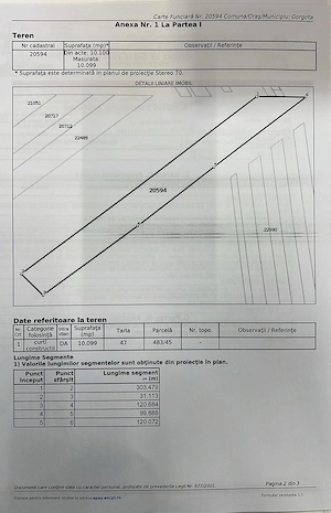 10.100mp Teren Construcții Intravilan Potigrafu, Deschidere 31m Direct La DN1,  - imagine 9
