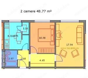De vanzare apartament 2 camere Drumul Taberei - imagine 7