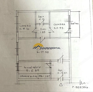 3 camere Berceni -Tatulesti - centrala si loc parcare - imagine 8