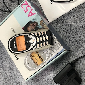 Telefon colectie Siemens A52 cutie încărcător